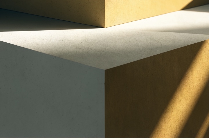 Volúmenes arquitectónicos iluminados